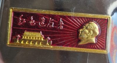 异型毛主席纪念章 - 非常漂亮，非常稀少的毛主席纪念章一枚