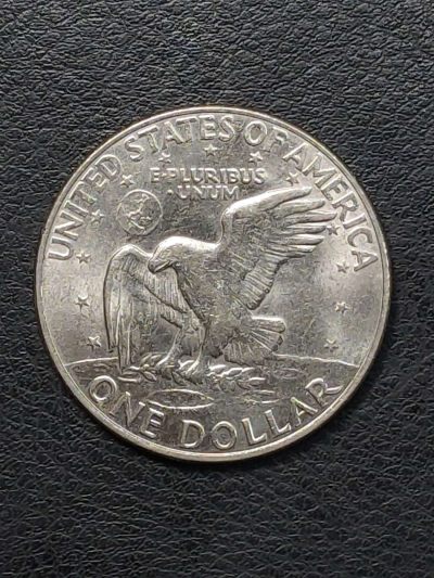 世界各国普币捡漏专场 - 1972年美国鹰/艾森豪威尔大一美元纪念币