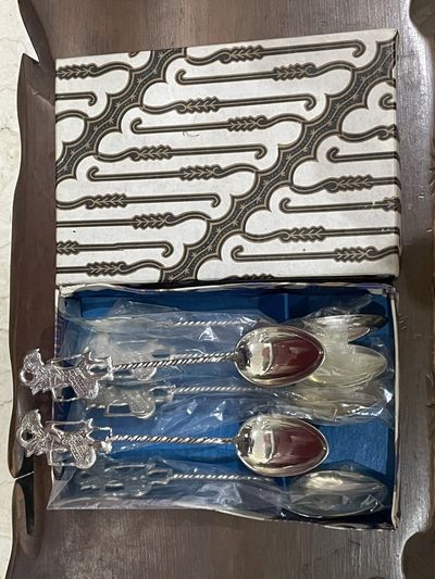 海外回流精选 - 回流镀银勺子六把