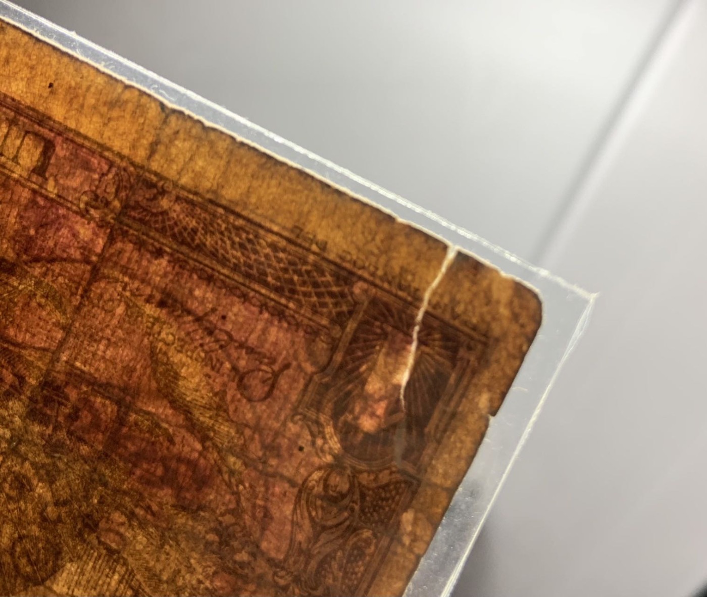 收藏联盟Quantum Auction 第325期拍卖  东方汇理银行1942-45年1皮阿斯特 品相如图 紫一元