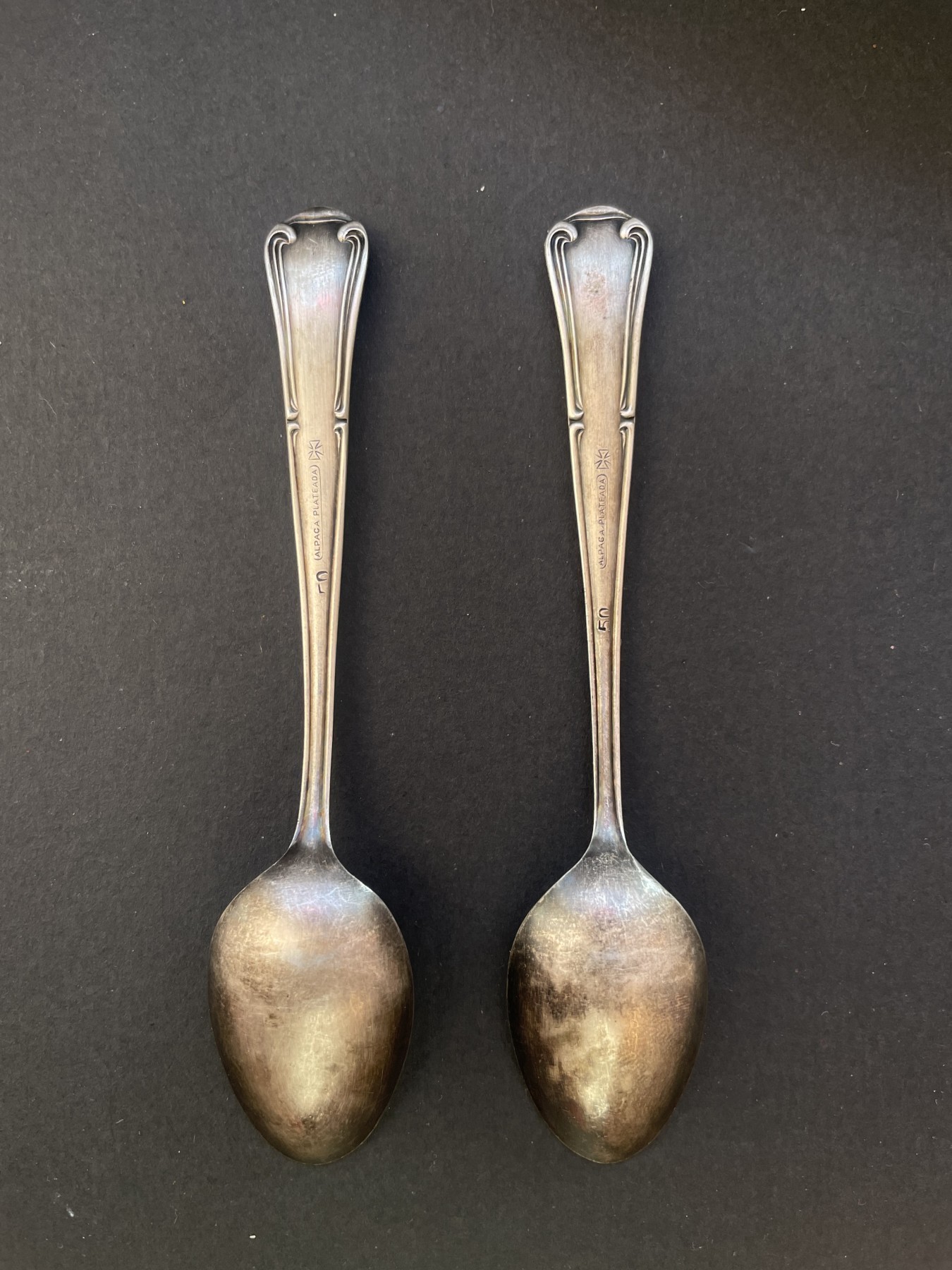 海外回流春节精品专场（二） 美国回流南满铁路银勺子一对