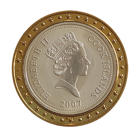 CSIS-GREAT评级精品钱币拍卖第二百三十四期 库克2007年领袖毛泽东诞辰115周年镶金彩色纪念银币20枚大全套