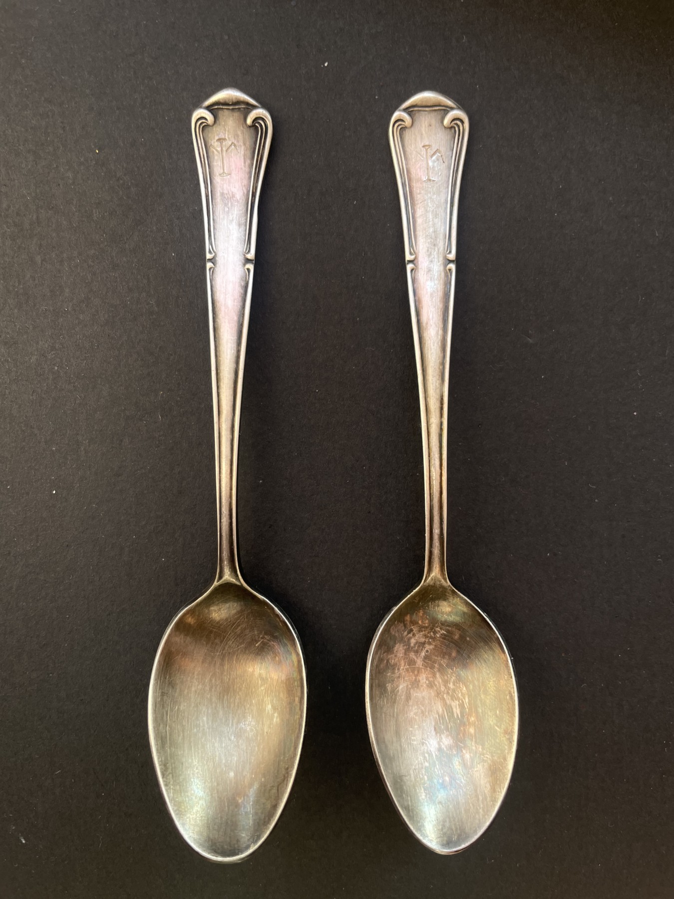 海外回流春节精品专场（二） 美国回流南满铁路银勺子一对