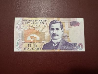 🐉甜小邱世界纸币收藏💐第103期🐲 - 全新UNC 新西兰 50元 特殊纪念冠 电信纪念钞 1995