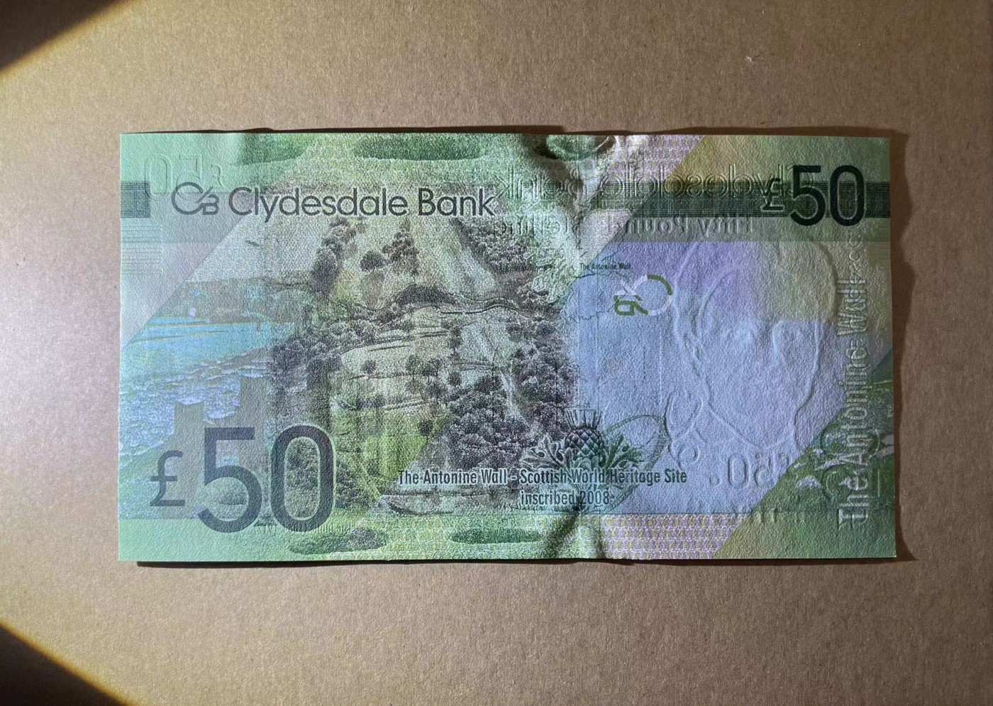 【Blue Auction】✨世界纸币精拍第433期【精】  【WHS首发冠】苏格兰 2009年50镑 全新UNC