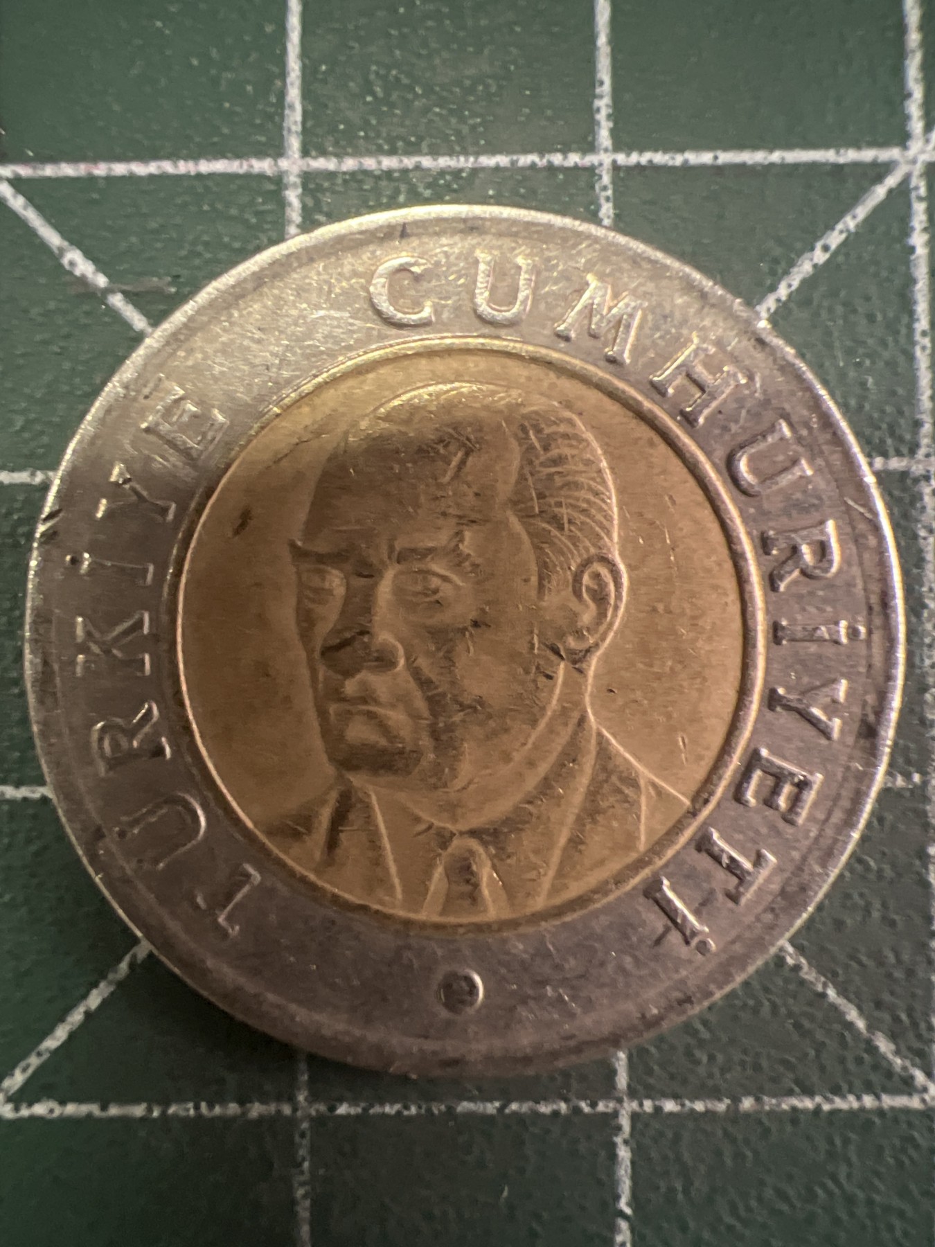 第566期 硬币专场 （无押金，捡漏，全场50包邮，偏远地区除外，接收代拍业务） 土耳其1里拉双色币 2005年