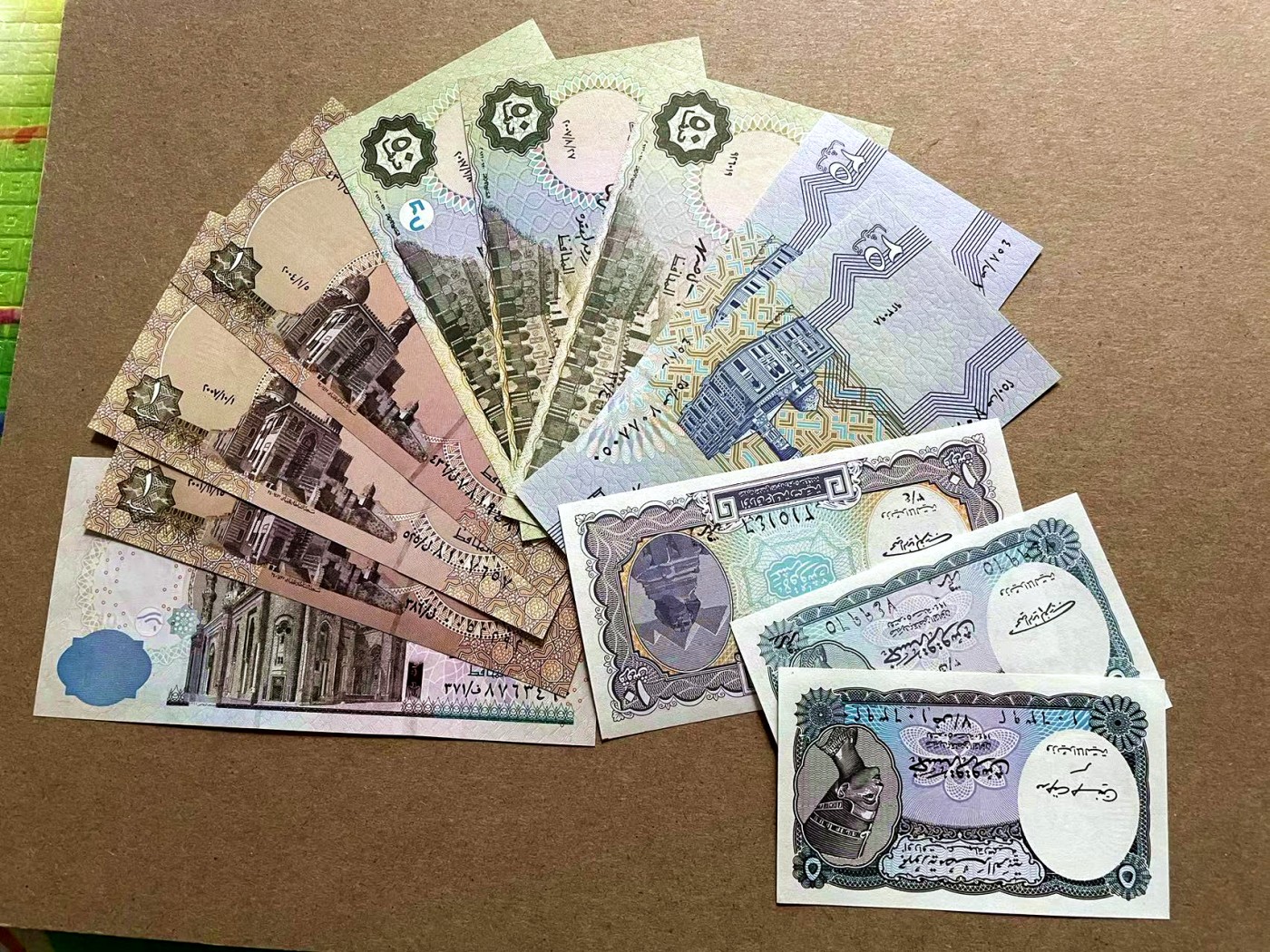 【Blue Auction】✨世界纸币精拍第434期【精】 【一组18张】斯里兰卡&埃及纸币一组 全新UNC