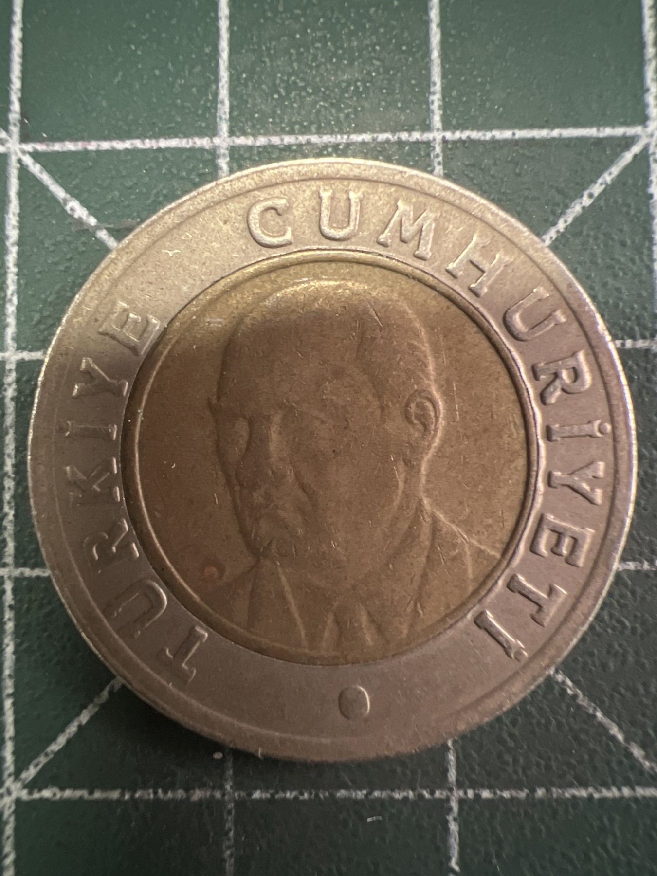 第585期 硬币专场 （无押金，捡漏，全场50包邮，偏远地区除外，接收代拍业务） 土耳其1里拉双色币