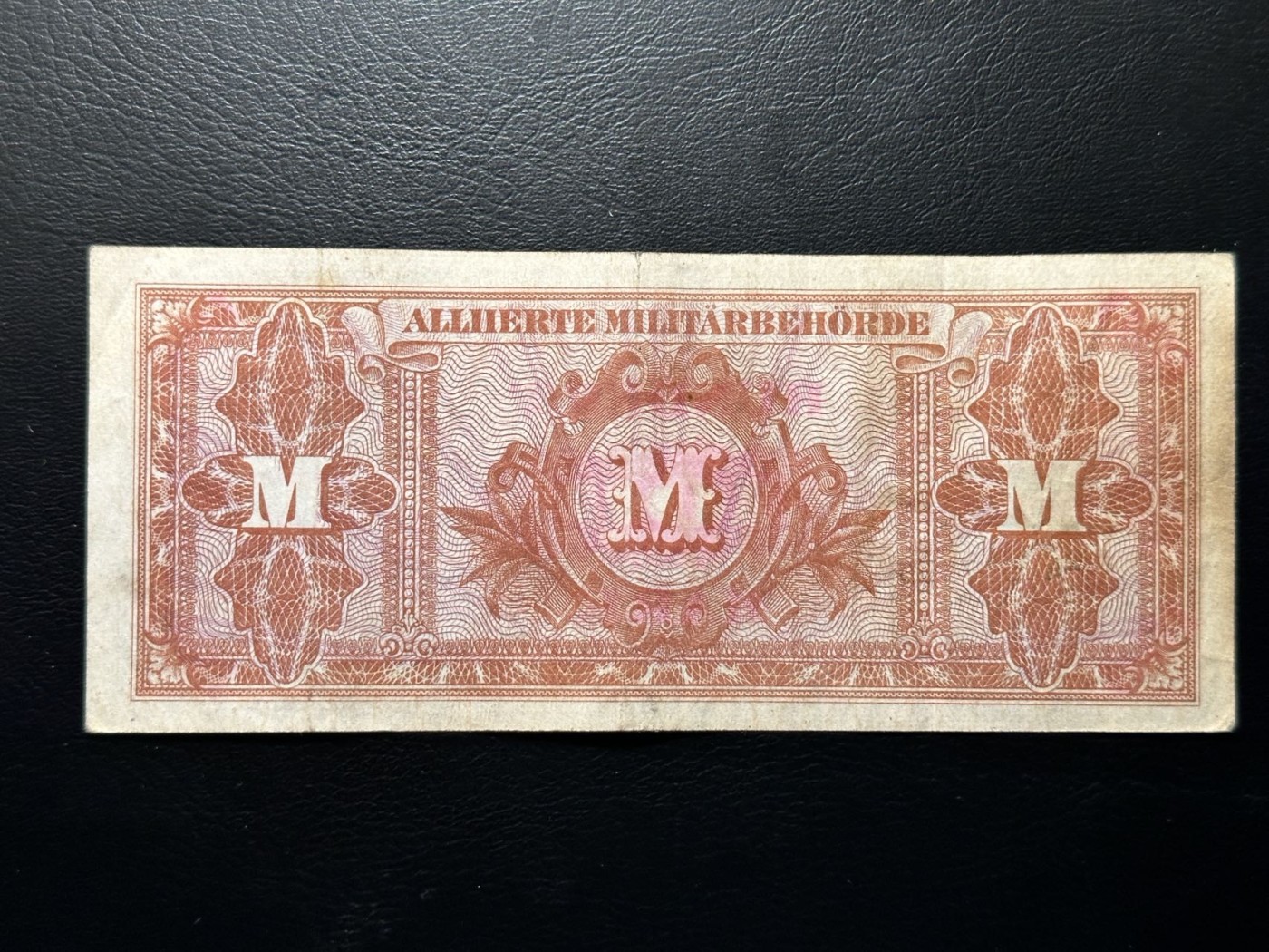 第三十六场！（本期有pmg记录仅两枚的顶级高货） 德国1944年100马克，品相au，二战后德国盟军占领时期，555豹子号！热门品种，可能有漏印错版！