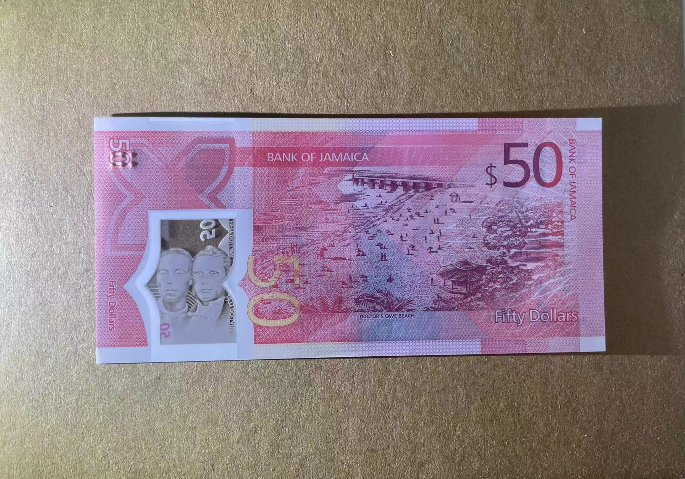 【Blue Auction】✨世界纸币精拍第435期【精】 【AA首发冠】牙买加 2022年50元 全新UNC