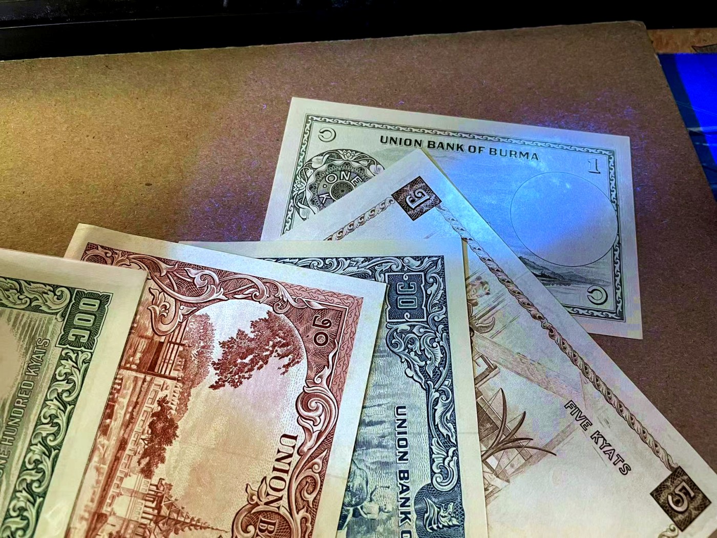 【Blue Auction】✨世界纸币精拍第435期【精】 【一组5张】缅甸1-100元 品相如图