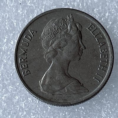 海外回流1元起拍小铺 各国钱币散币场 第8期 百慕大1970年10分百合花镍币