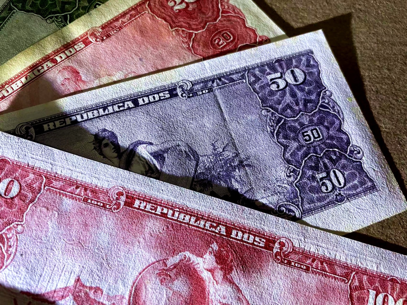 【Blue Auction】✨世界纸币精拍第435期【精】 【一组9张】巴西1-1000克鲁塞罗 UNC/UNC- ABNC雕刻精美