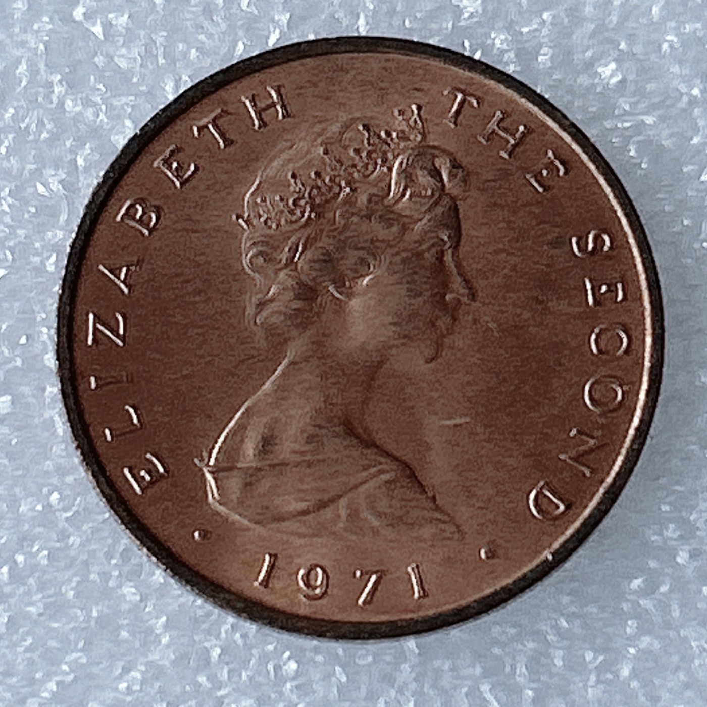 海外回流1元起拍小铺 各国钱币散币场 第8期 英属马恩岛 1/2便士 1971年