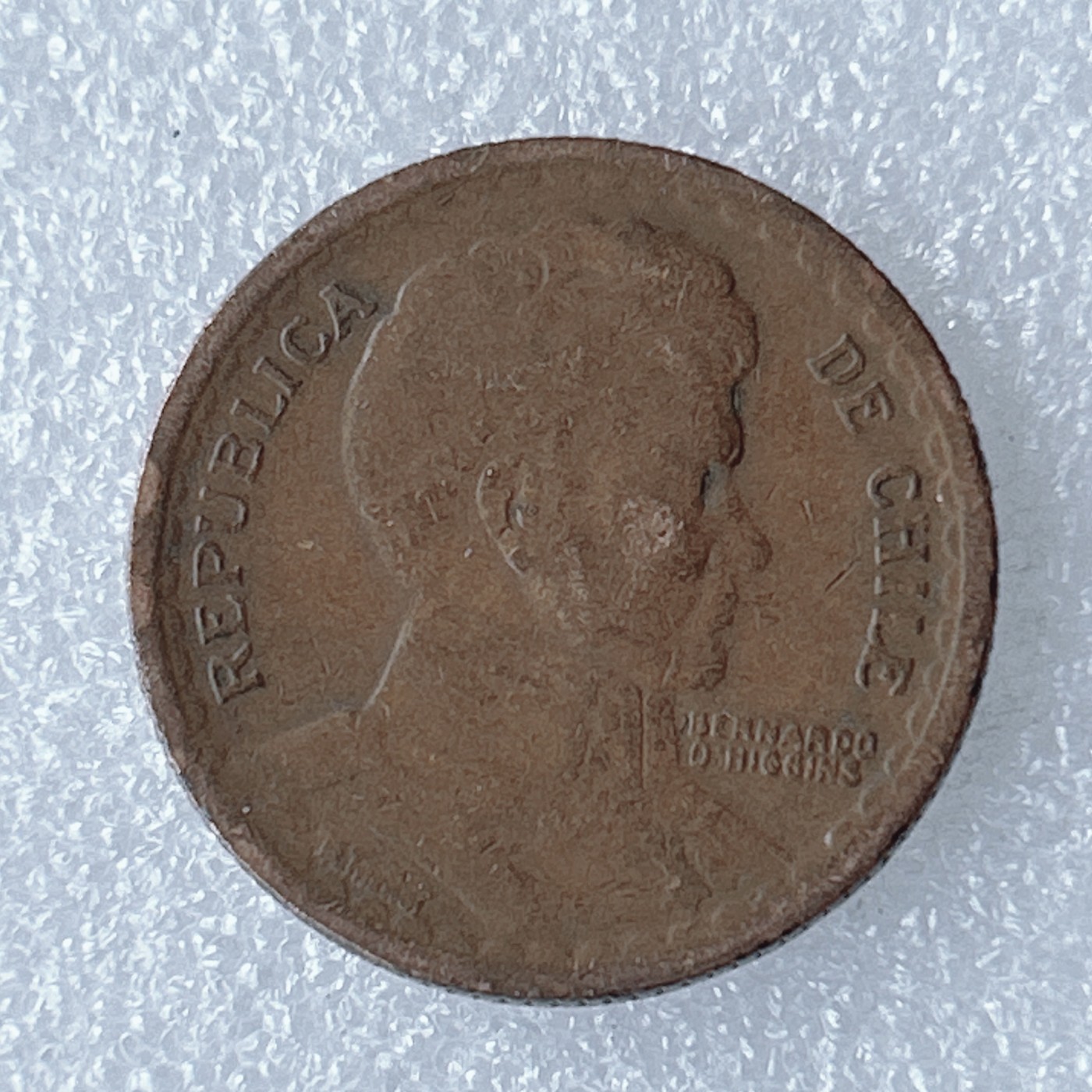 海外回流1元起拍小铺 各国钱币散币场 第8期 智利1944年1比索铜币