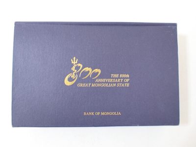 Immortal acution 2024拍场 - 蒙古帝国800周年纪念钞，官方亚克力封装，发行量1000块，此百位号码155号