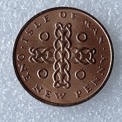 海外回流1元起拍小铺 各国钱币散币场 第8期 英属马恩岛 1/2便士 1971年