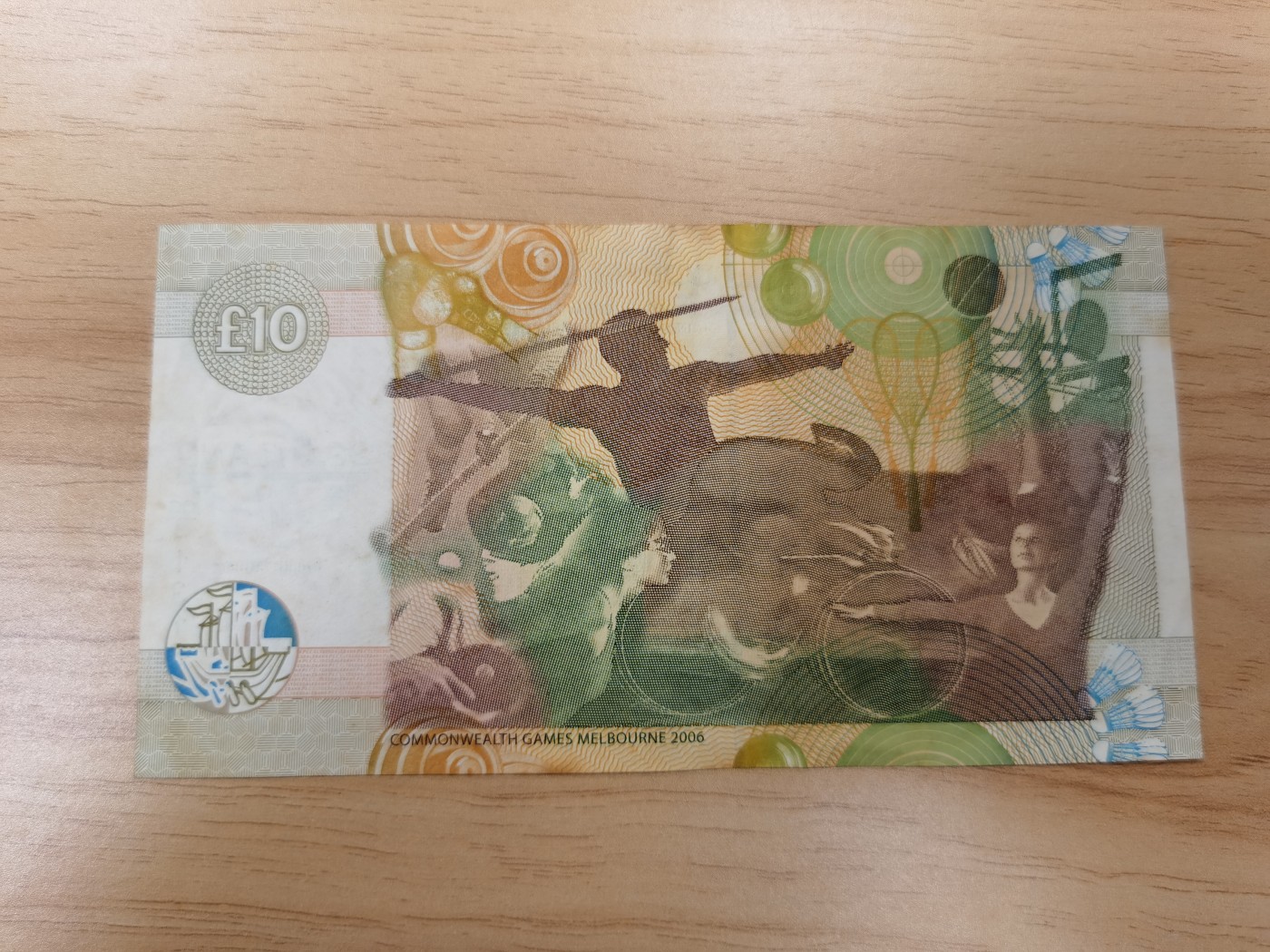 Immortal acution 2024拍场 英国纪念钞，旧品