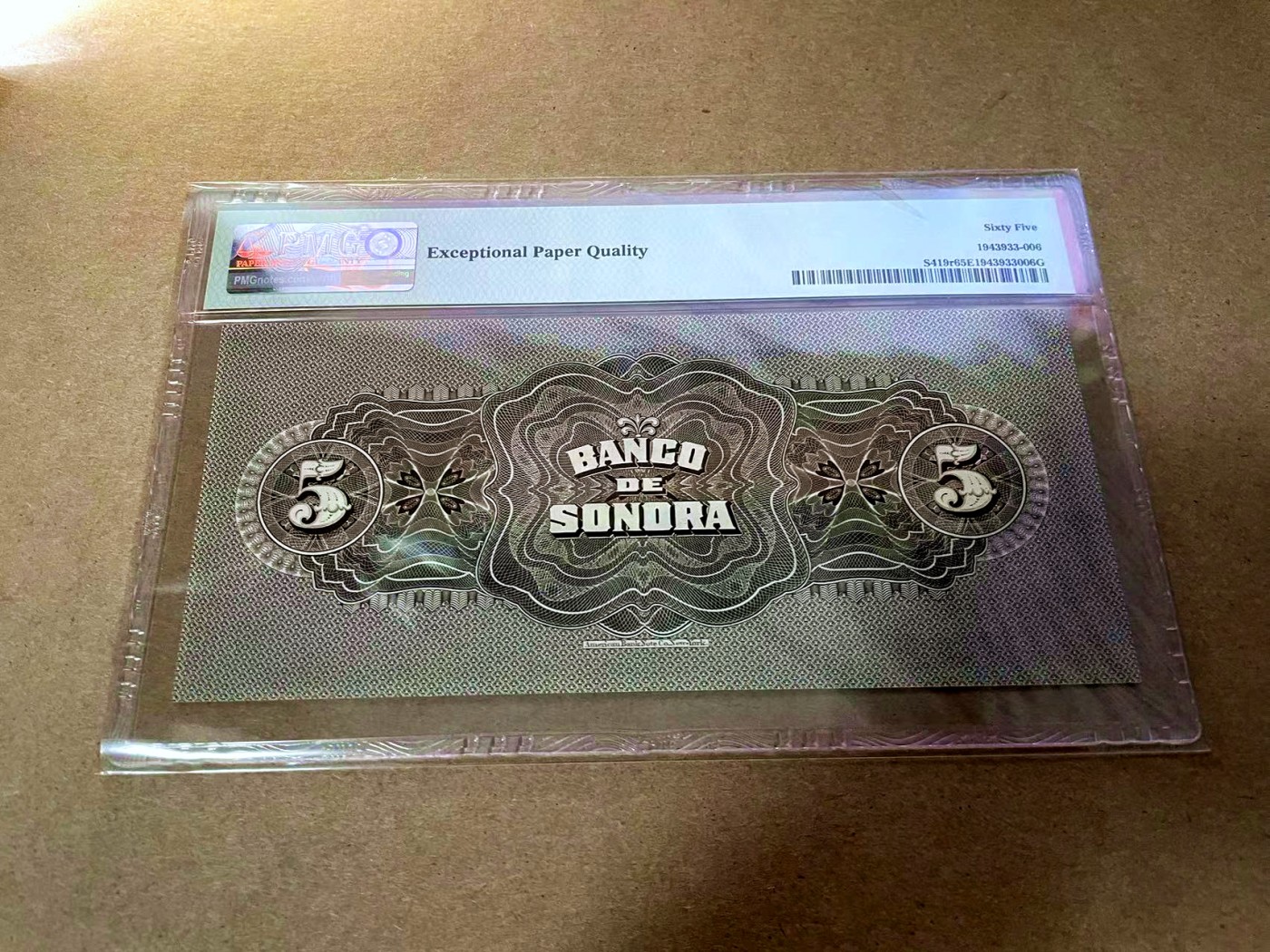 【Blue Auction】✨世界纸币精拍第435期【精】 哥斯达黎加 1899年5比索 ABNC出品 雄狮 PMG66EPQ 