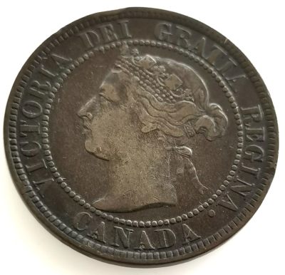  外国纪念币银币专场064（中拍皆有赠品），建议埋价，每周三六两拍，可累积 - 加拿大维多利亚女王1893年壹分