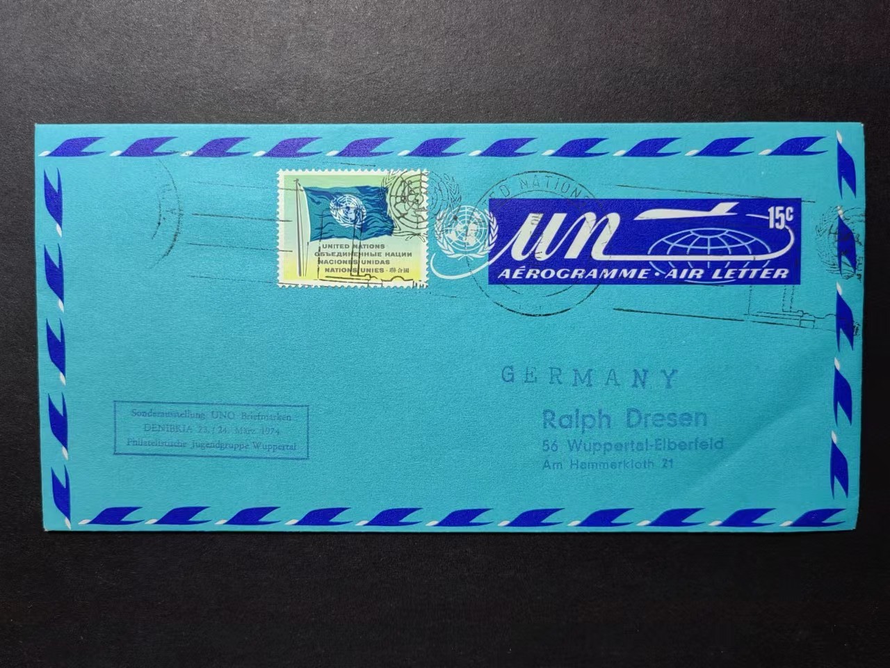 多国邮品✌（拍卖场）精品🔥专场 第④⑨场 联合国机构实寄邮封