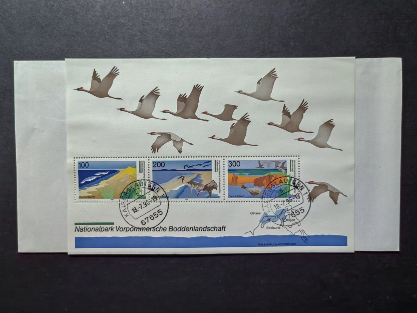 多国邮品✌（拍卖场）精品🔥专场 第④⑨场 新西兰🇳🇿航空实寄邮封+德国小型张实寄邮封+德国电子票实寄邮封