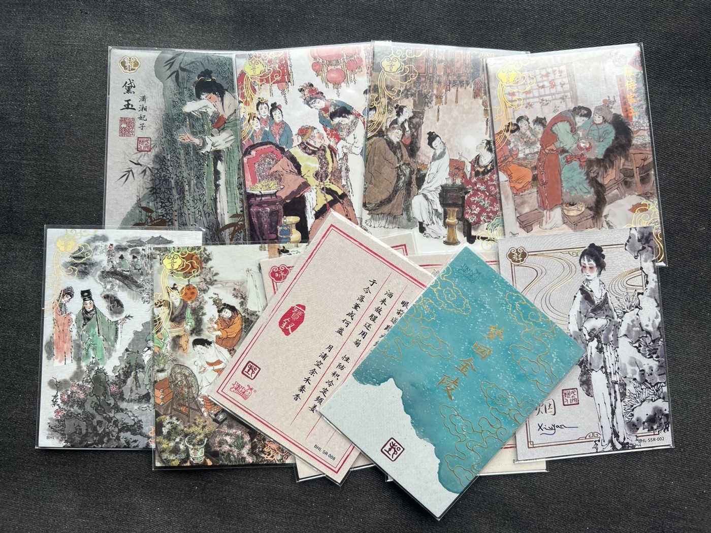 【随心卡拍】收藏卡拍卖【第12期】【新年开工大吉】 卡游 戴敦邦 红楼散卡 10张+