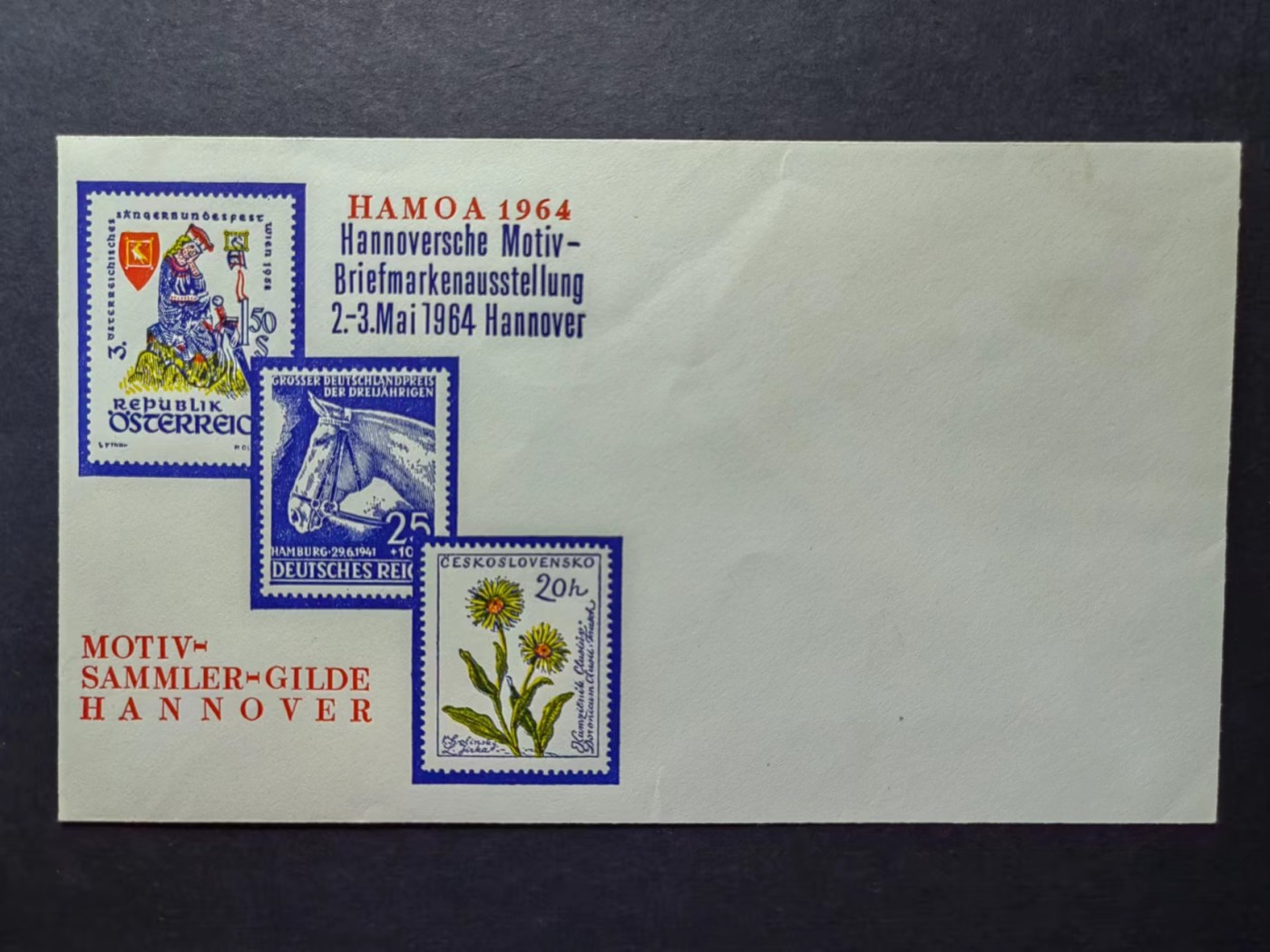 多国邮品✌（拍卖场）精品🔥专场 第④⑨场 1964年汉诺威邮票展1964年5月2-3日