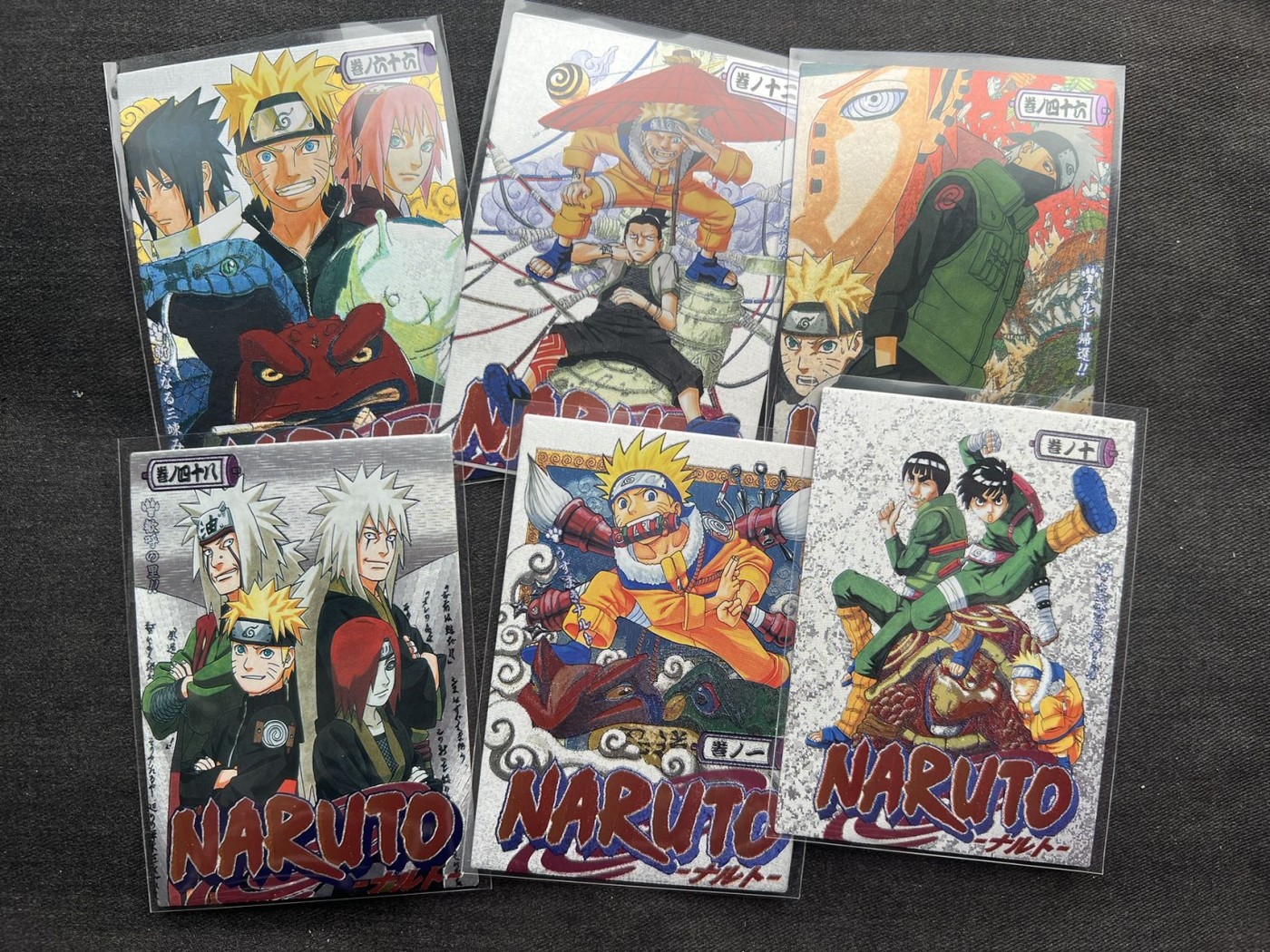 【随心卡拍】收藏卡拍卖【第12期】【新年开工大吉】 自制卡 火影 粗闪 6张