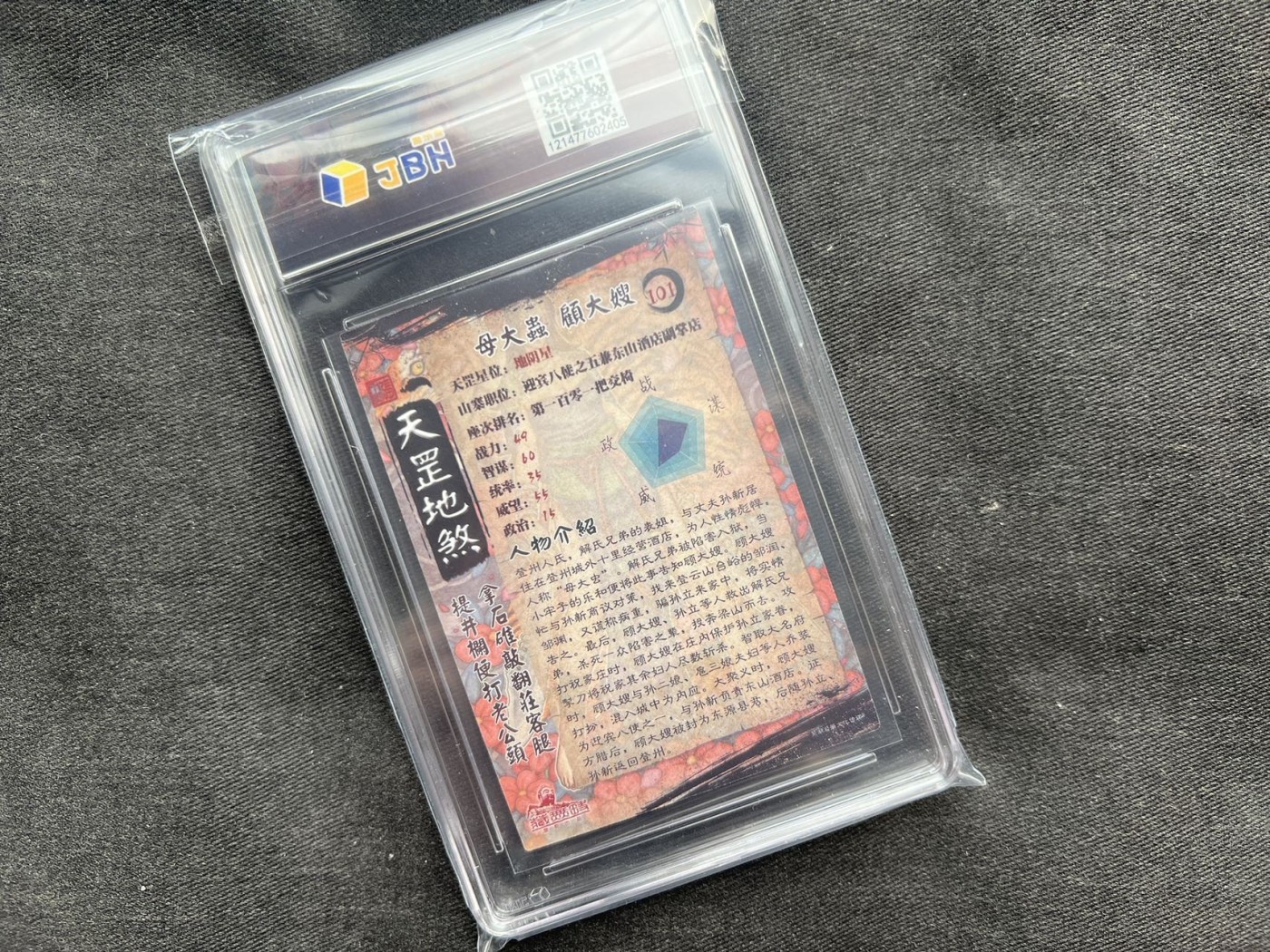 【随心卡拍】收藏卡拍卖【第12期】【新年开工大吉】 JBH 10分卡玩帕克 水浒 母大虫