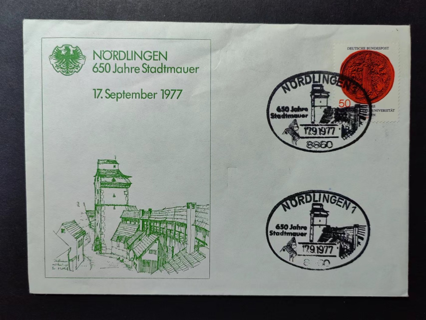 多国邮品✌（拍卖场）精品🔥专场 第④⑨场 德国 城墙650年