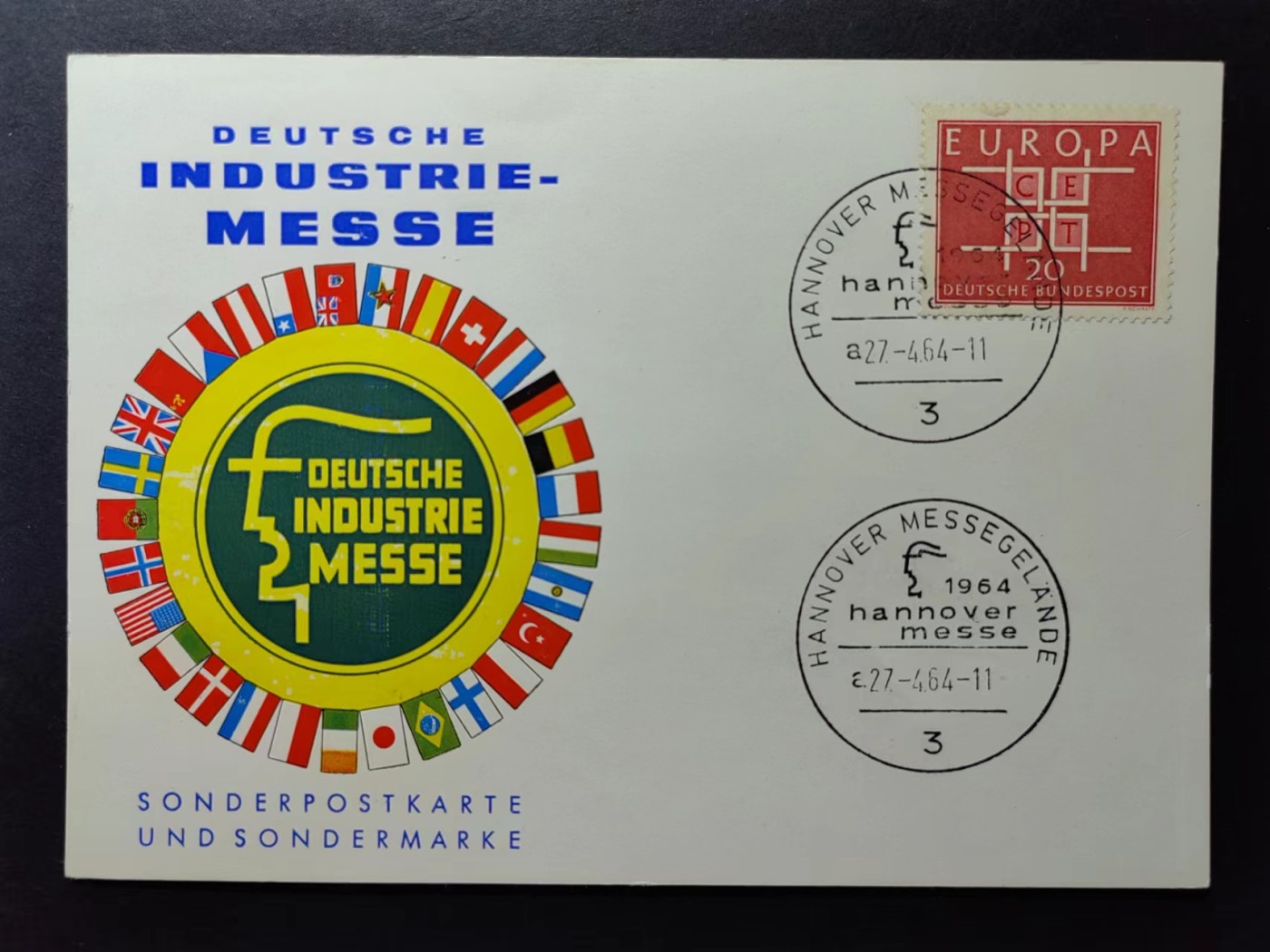 多国邮品✌（拍卖场）精品🔥专场 第④⑨场 德国🇩🇪1964年 国际工业会