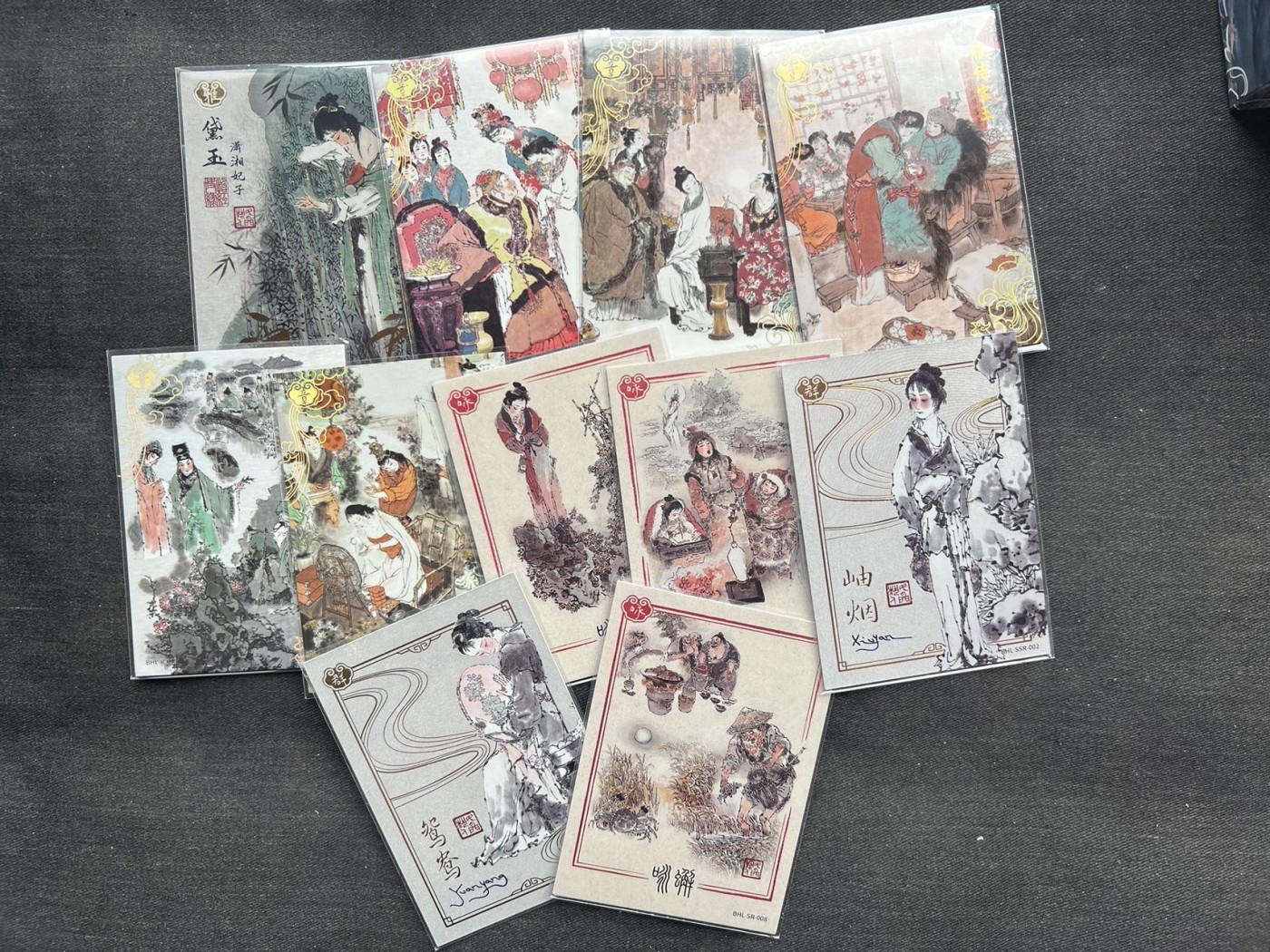 【随心卡拍】收藏卡拍卖【第12期】【新年开工大吉】 卡游 戴敦邦 红楼散卡 10张+