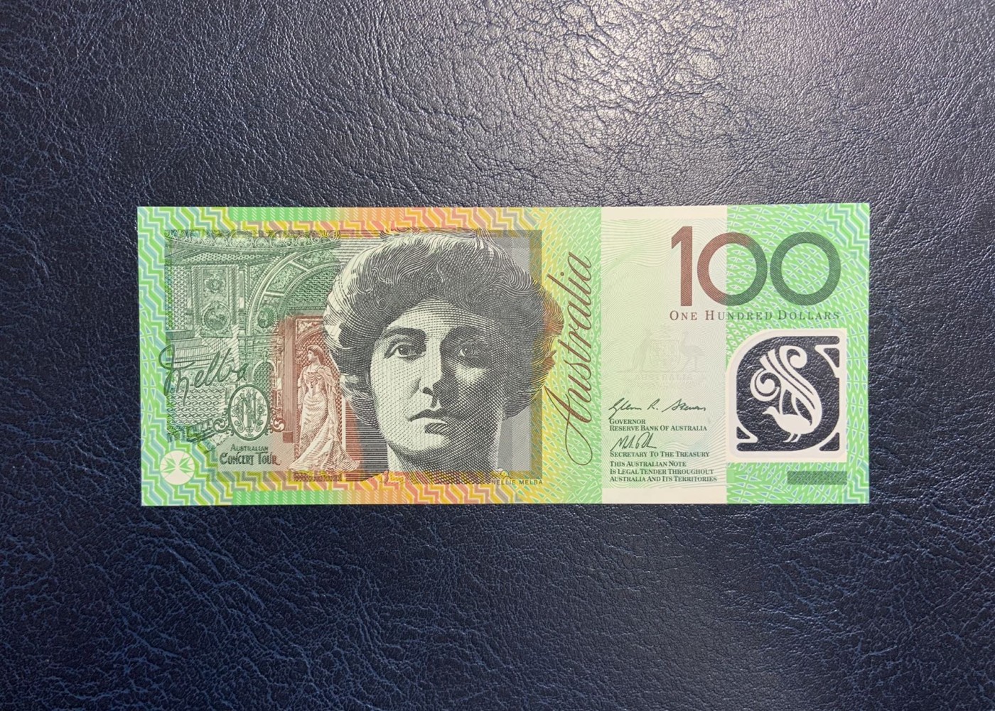 收藏联盟Quantum Auction 第326期拍卖  澳大利亚2014年100元 品相全新UNC 传奇战斗英雄 莫纳什