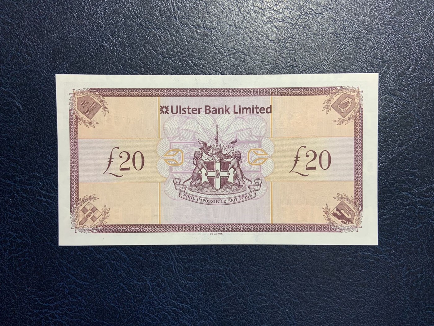 收藏联盟Quantum Auction 第326期拍卖  北爱尔兰阿斯特银行2014年20镑 品相全新UNC 