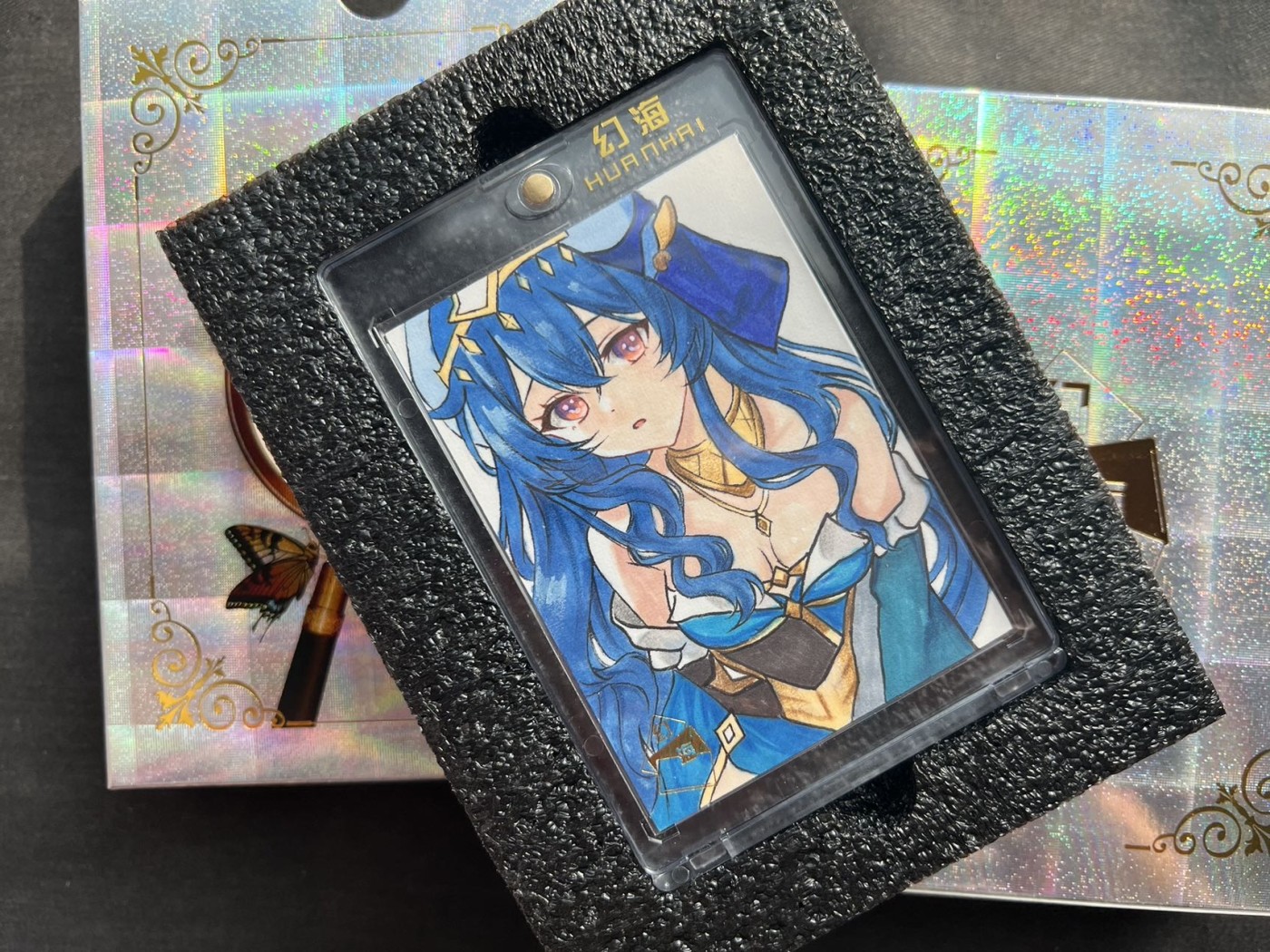 【随心卡拍】收藏卡拍卖【第12期】【新年开工大吉】 【手绘卡】SGY卡牌 幻海系列 画师mirai