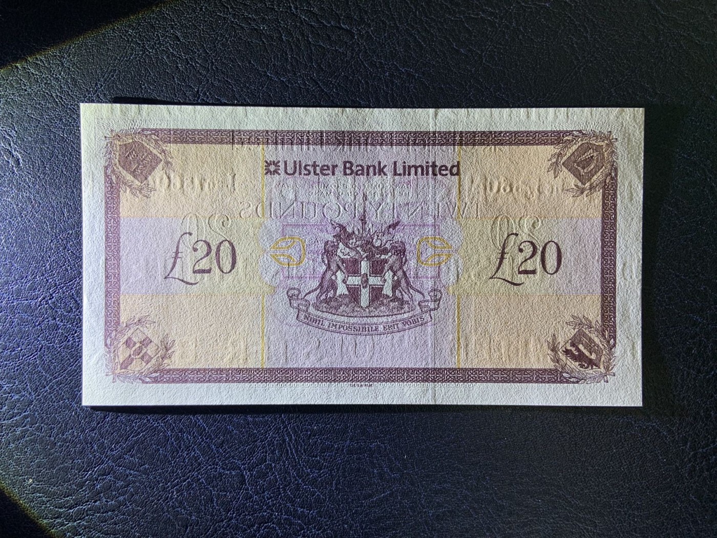 收藏联盟Quantum Auction 第326期拍卖  北爱尔兰阿斯特银行2014年20镑 品相全新UNC 