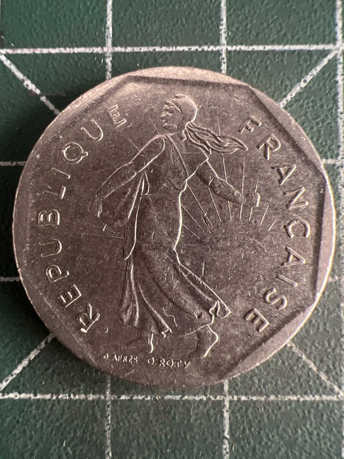 第662期 硬币场 （无押金，捡漏，全场50包邮，偏远地区除外，接收代拍业务，本店十天发一次货） 法国2法郎