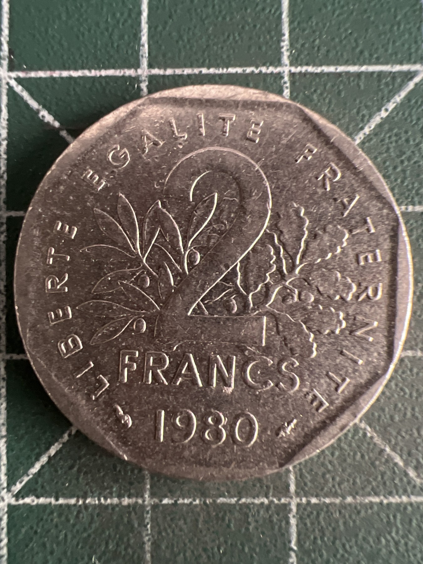 第662期 硬币场 （无押金，捡漏，全场50包邮，偏远地区除外，接收代拍业务，本店十天发一次货） 法国2法郎