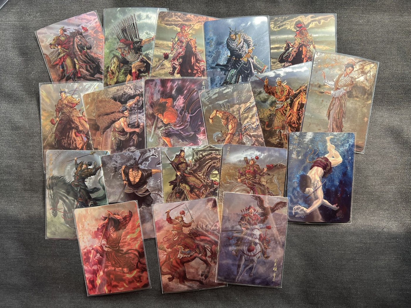 【随心卡拍】收藏卡拍卖【第12期】【新年开工大吉】 燎原水浒 光耀工艺 10张+