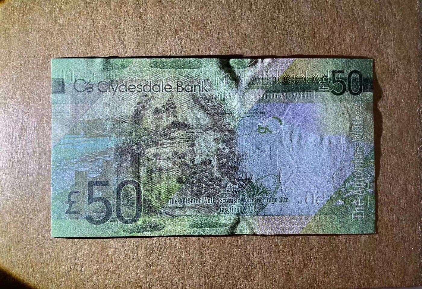 【Blue Auction】✨世界纸币精拍第436期【精】 【WHS首发冠】苏格兰 2009年50镑 全新UNC