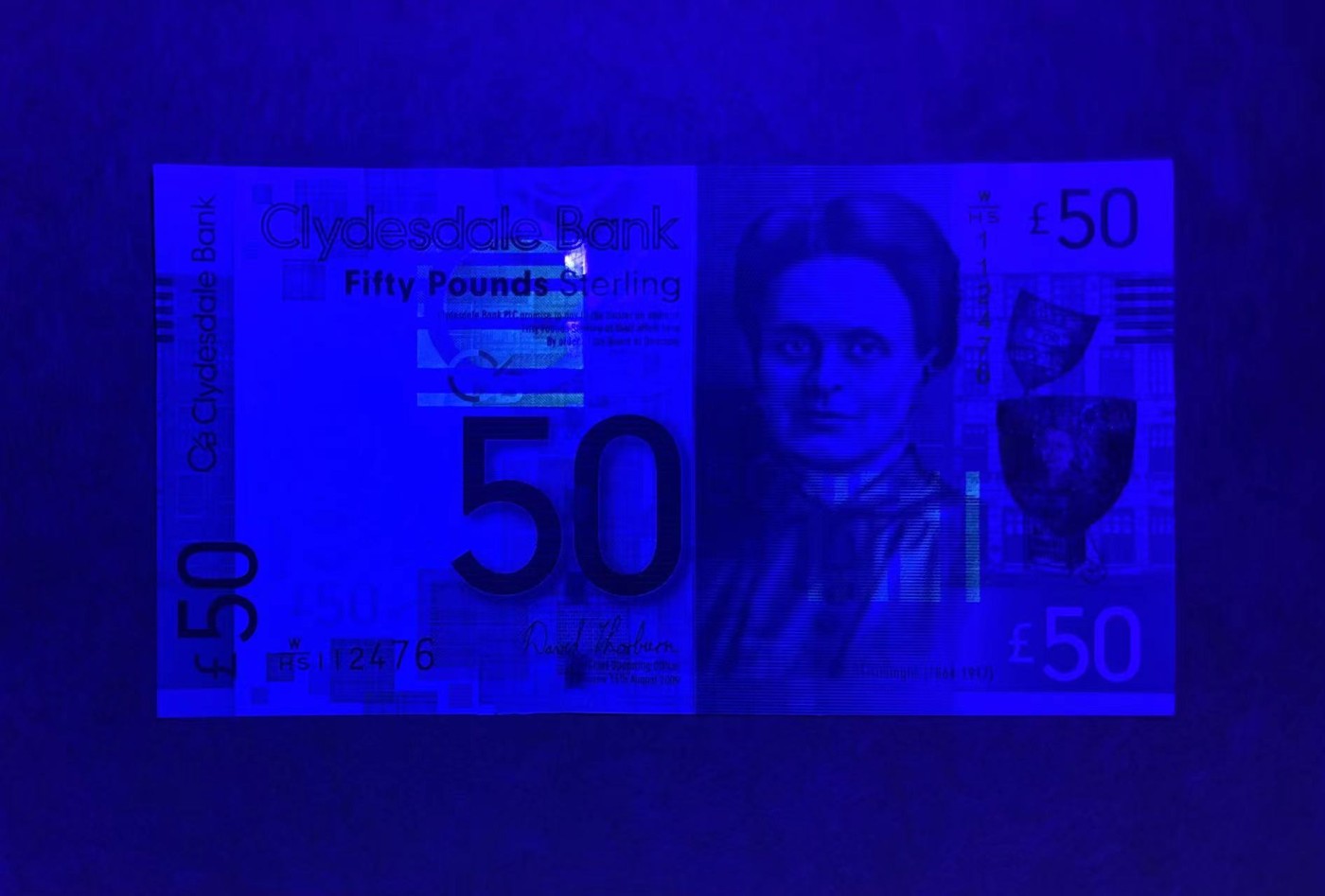 【Blue Auction】✨世界纸币精拍第436期【精】 【WHS首发冠】苏格兰 2009年50镑 全新UNC