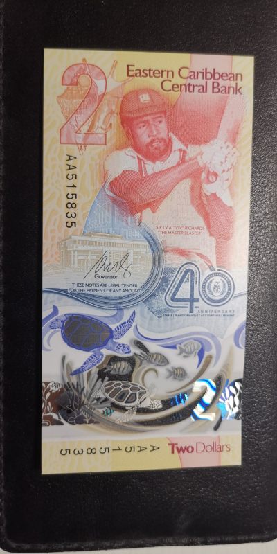 零零发新年第二拍欧洲美洲纸币 无佣金 - 加勒比纪念钞全新窗口有瑕疵