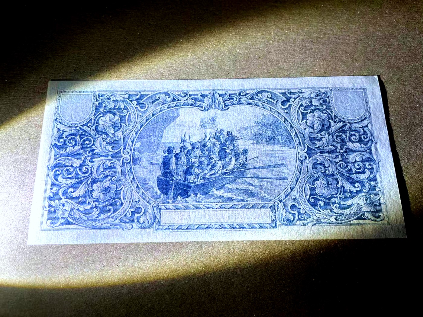 【Blue Auction】✨世界纸币精拍第436期【精】  厄瓜多尔早期 1920年20苏克雷 设计非常精美 大场景 大票幅 UNC-（角极轻微软折） 