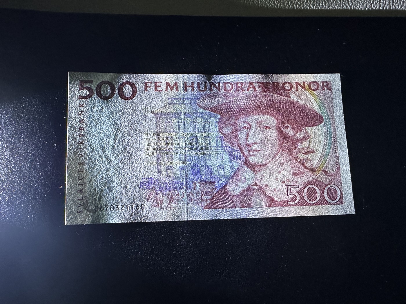 《外钞收藏家》第三百四十一期 瑞典500克朗 全新 轻微潮