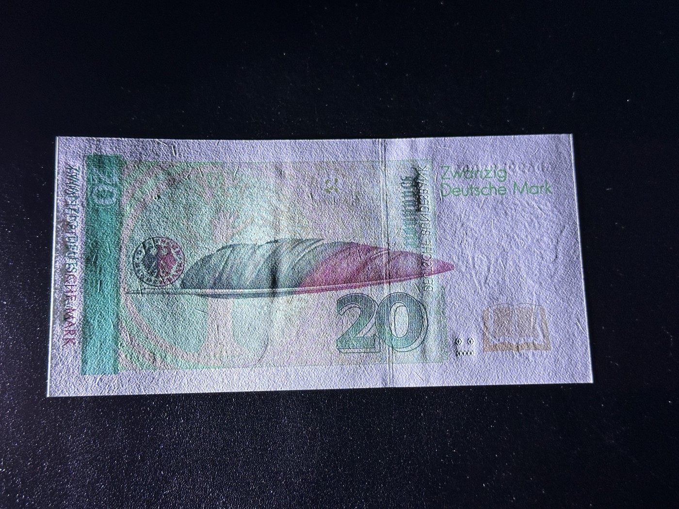 《外钞收藏家》第三百四十一期 1993年德国20马克 全新UNC 无47