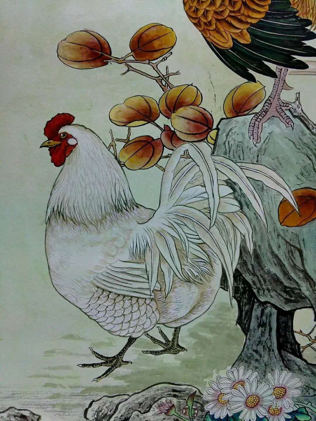 当代画家【王雪兰】倾心之作，纯手绘画，笔法纤细流畅，清晰透彻，下笔劲道有力，画面布局合理严谨，条理分明，主题突出