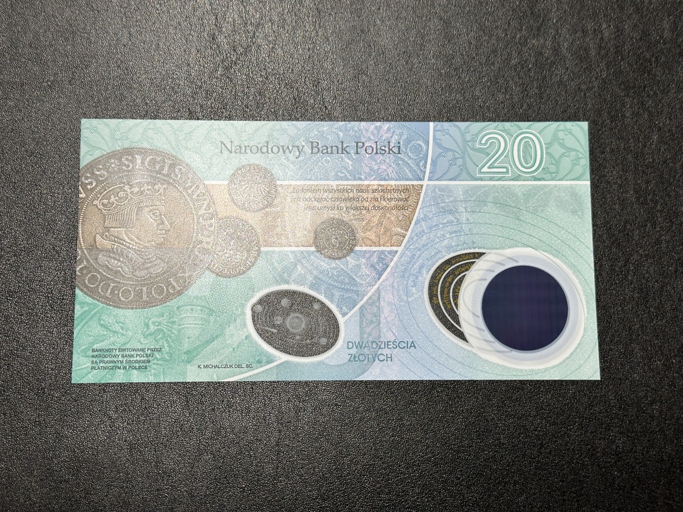 《外钞收藏家》第三百四十一期 2022年波兰20 纪念钞 全新UNC 无47