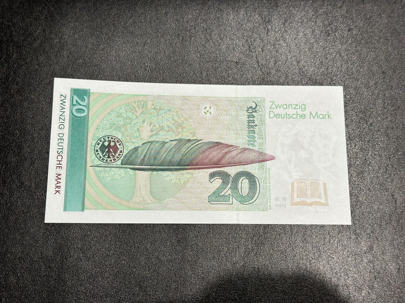 《外钞收藏家》第三百四十一期 1993年德国20马克 全新UNC 无47