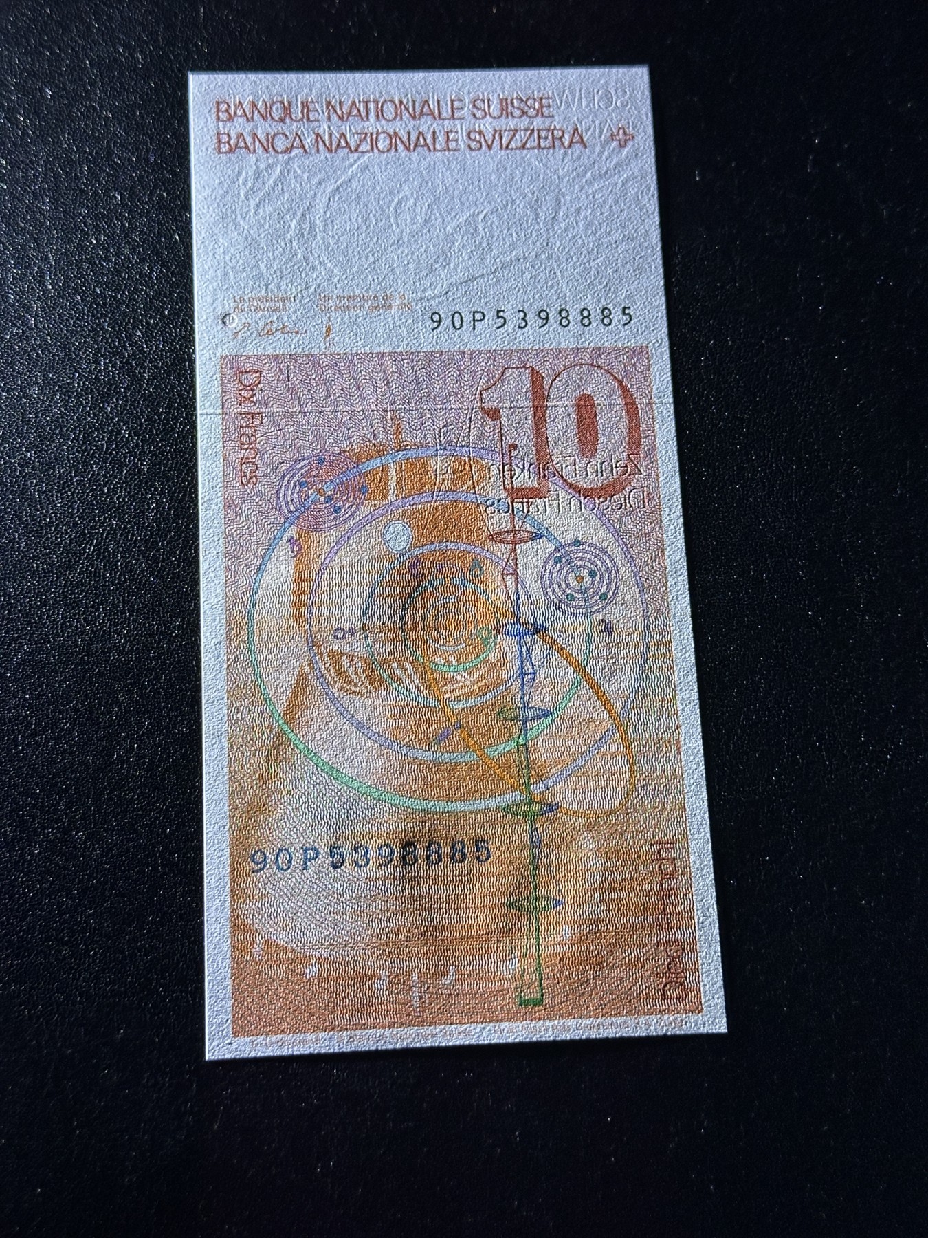 《外钞收藏家》第三百四十一期 1990年瑞士10法郎 全新UNC 无47